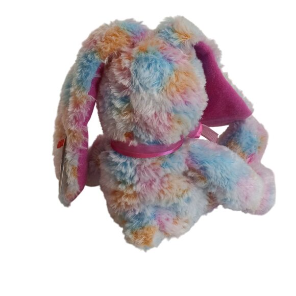Ty Beanie Baby Of The Month Fritters Bunny Plush Toy Multicolor 2004 NEW - Picture 5 of 11